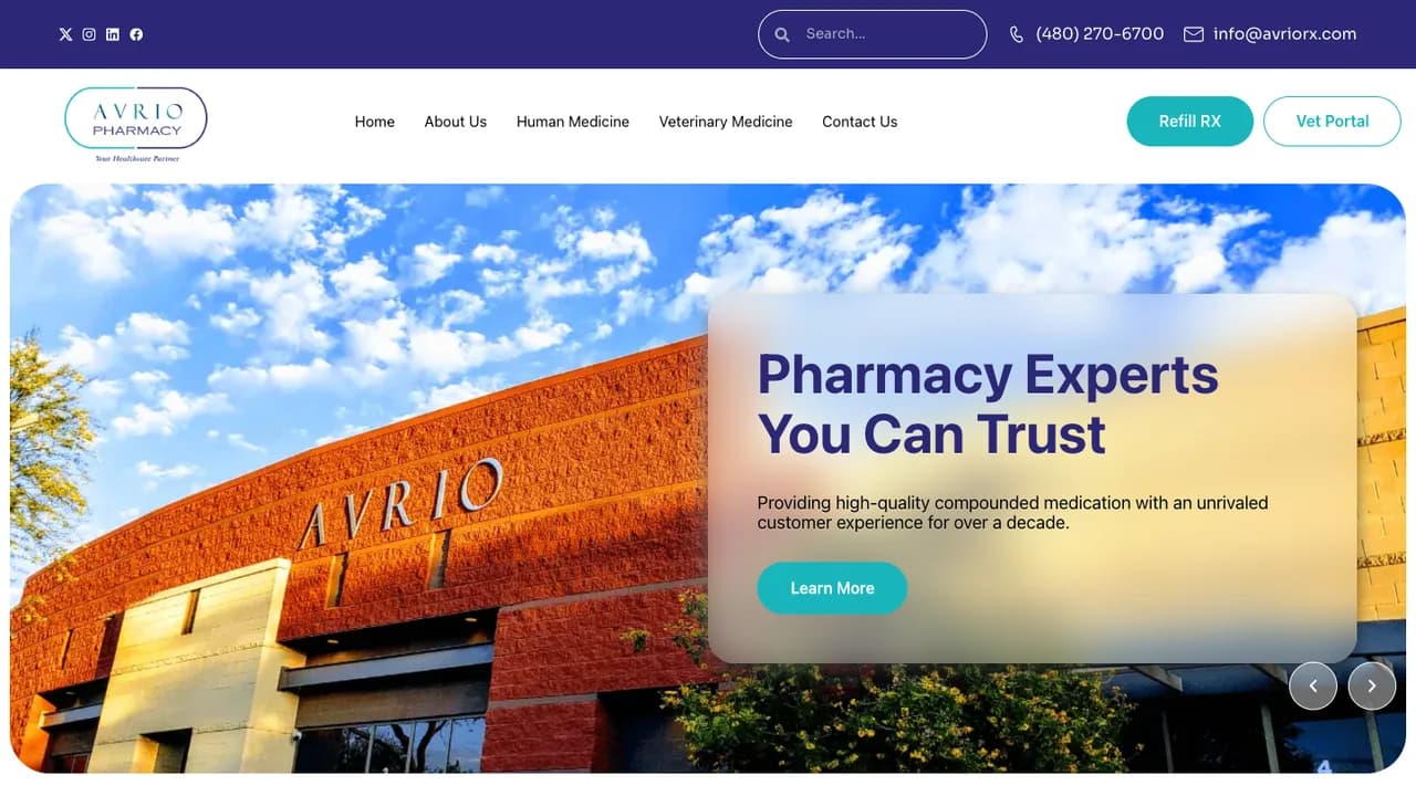 Avrio Pharmacy — cover screenshot