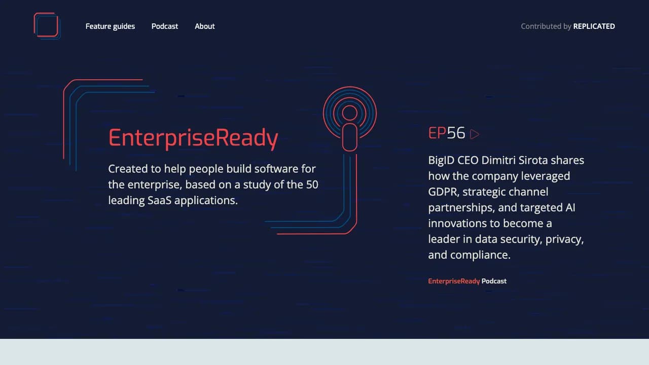 EnterpriseReady — cover screenshot