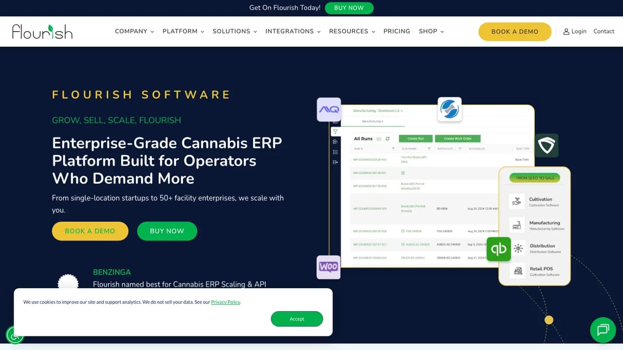 Flourish Software — cover screenshot